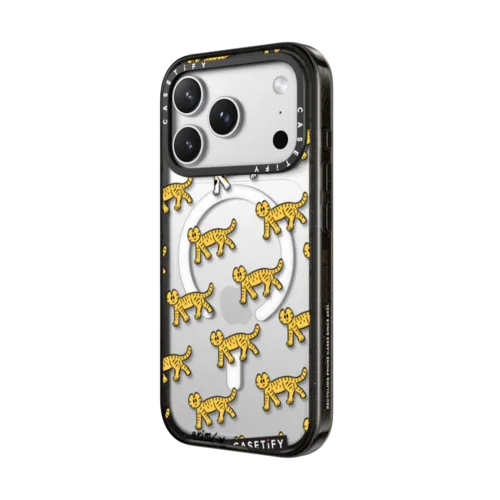 Cats by Grim B | iPhone 17 Pro Max / Impact Case MagSafe Compatible / Black | Image 2