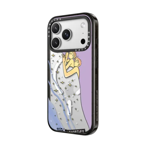 The Milky Way Blanket by Grim B | iPhone 17 Pro Max / Impact Case MagSafe Compatible / Black | Image 2