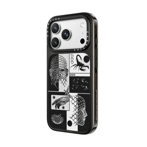 HYPERLINK by Other Minerals | iPhone 18 Pro Max / Impact Case MagSafe Compatible - Glossy / Glossy Black | Image 2