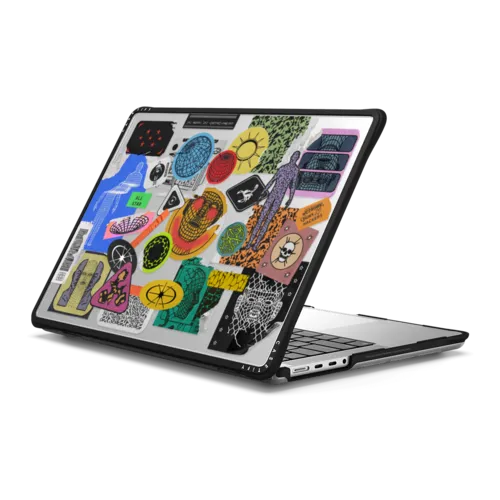 Dimensions by Other Minerals | MacBook Pro 14-inch (M1 - M5) / MacBook Impact Case / Black | Image 1