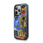 Dimensions by Other Minerals | iPhone 15 Pro Max / Impact Case MagSafe Compatible / Classic Blue | Image 2
