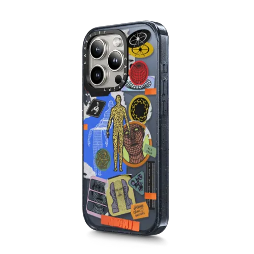 Dimensions by Other Minerals | iPhone 15 Pro Max / Impact Case MagSafe Compatible / Classic Blue | Image 2
