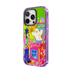 Bubble Ghost vs Bubble Girl by Albee Yau | iPhone 16 Pro Max / Impact Case MagSafe Compatible / Purple | Image 2