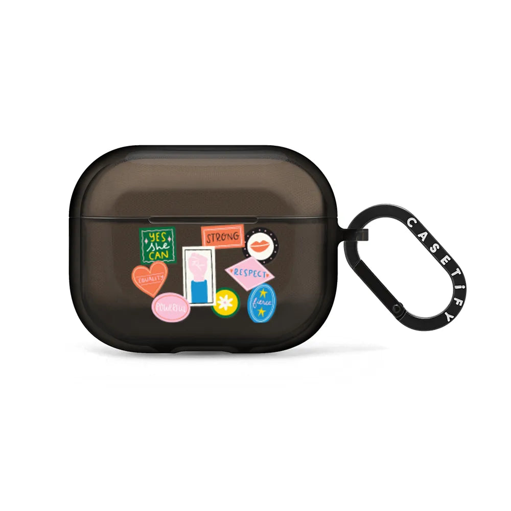 WOMEN STICKERS Airpods Pro by Black Lamb Studio | Image 1