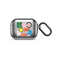 WOMEN STICKERS Airpods by Black Lamb Studio | AirPods Pro 3 / Earbuds Mirror Case / Silver | Image 1