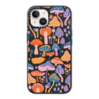 Magic Mushrooms | iPhone 14 / Impact Case / Matte Black | Image 1