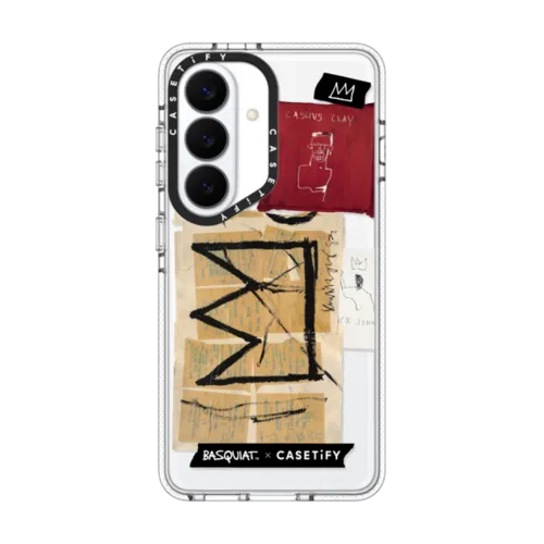 Crown Sticker Case | Galaxy S26 / Impact Clear Magnetic Case / Clear | Image 1
