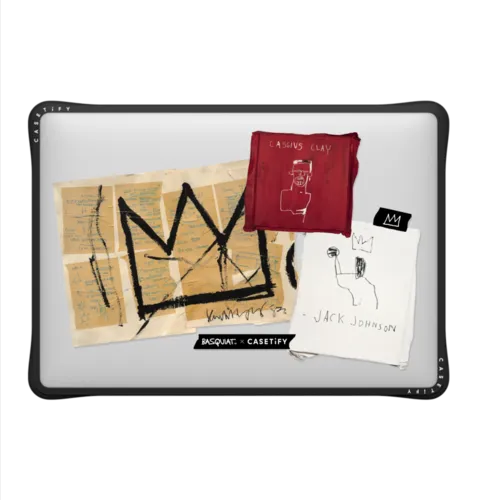 Crown Sticker MacBook Case | MacBook Air 13-inch (M1 / Intel) / MacBook Impact Case / Black | Image 2
