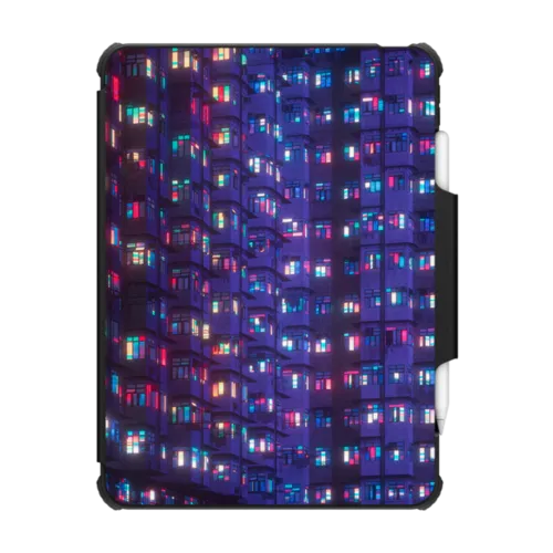 QUARANTINE PARTY. | iPad Pro 11-inch (3rd/4th gen) / iPad Impact Folio Case / Black | Image 1