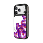 Corazon de Fer Multi-Purple | iPhone 18 Pro Max / Impact Case MagSafe Compatible - Glossy / Glossy Black | Image 2