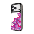 Corazon de Fer Multi-Magenta | iPhone 18 Pro Max / Impact Case MagSafe Compatible - Glossy / Glossy Black | Image 2