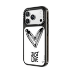 Corazon de Fer Just Love B | iPhone 18 Pro / Impact Case MagSafe Compatible - Glossy / Glossy Black | Image 2