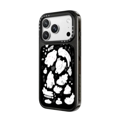 Just Some Buns by tabetaaii | iPhone 18 Pro Max / Impact Case MagSafe Compatible - Glossy / Glossy Black | Image 2