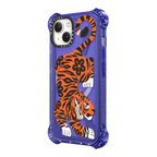 Fierce Tiger | iPhone 14 Plus / Bounce Case MagSafe Compatible / Peri Purple | Image 2