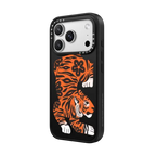 Fierce Tiger | iPhone 17 Pro Max / Impact Case MagSafe Compatible / Matte Black | Image 2