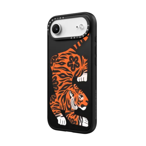 Fierce Tiger | iPhone Air / Impact Case MagSafe Compatible / Matte Black | Image 2