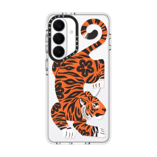 Fierce Tiger | Galaxy S26+ / Impact Clear Magnetic Case / Clear | Image 1