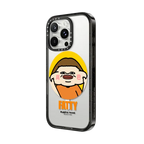 Fatty Fat Face | iPhone 16 Pro Max / Impact Case MagSafe Compatible / Black | Image 2