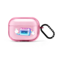 Rainbow Tape by ellievsbear | AirPods Pro 2 / Earbuds Impact Case / Pink Fizz | Image 1