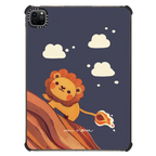 Baby Lion by ellievsbear | iPad Pro 11-inch (3rd/4th gen) / iPad Impact Case / Black | Image 1