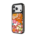 Seventies Psychedelic by Illustrated by Charlie | iPhone 18 Pro Max / Impact Case MagSafe Compatible - Glossy / Glossy Black | Image 2