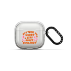 Worry Less by Kristen Peers | AirPods 4 & 5 / Earbuds Impact Case / Frost | Image 1