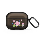 101% cute Airpod Pro case by tabetaaii | AirPods Pro 2 / Earbuds Impact Case / Black | Image 1