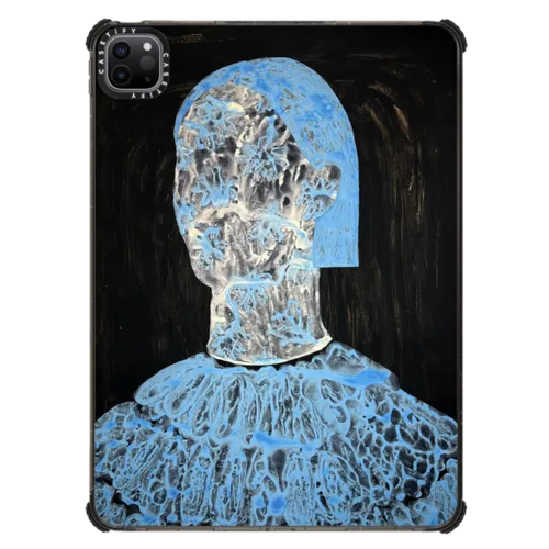 My Soul My Baby My Blue by Chow Ciao Chow | iPad Pro 11-inch (3rd/4th gen) / iPad Impact Case / Black | Image 1