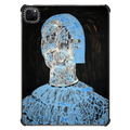 My Soul My Baby My Blue by Chow Ciao Chow | iPad Pro 11-inch (3rd/4th gen) / iPad Impact Case / Black | Image 1