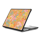 GROOVY BLOOMS by show me your mumu | MacBook Pro 14-inch (M1 - M5) / MacBook Impact Case / Black | Image 1