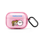 Love Music But Love You More - Plastic Thing | AirPods Pro 2 / Earbuds Impact Case / Pink Fizz | Image 1