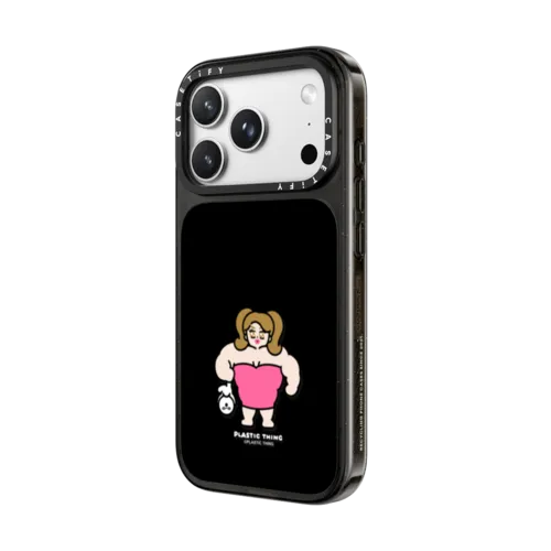 Strong Love - Plastic Thing | iPhone 18 Pro Max / Impact Case MagSafe Compatible - Glossy / Glossy Black | Image 2