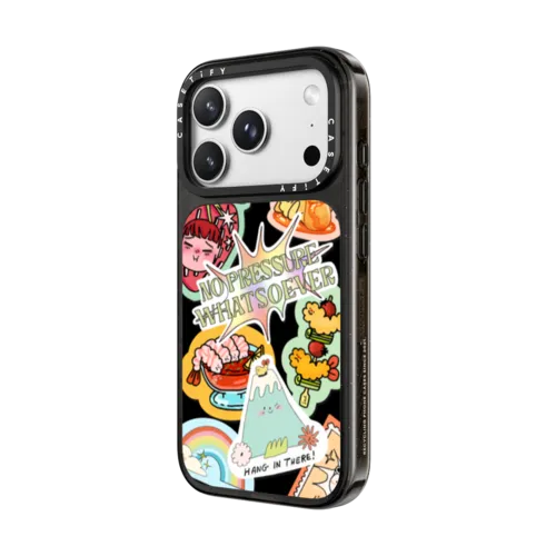 Sticker Heaven by SADSHRIMPS | iPhone 18 Pro Max / Impact Case MagSafe Compatible - Glossy / Glossy Black | Image 2