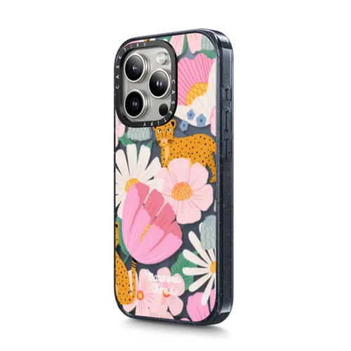 Safari by Macarena Chomik | iPhone 15 Pro / Impact Case MagSafe Compatible / Classic Blue | Image 2