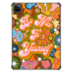 Be Nice To Yourself by Illustrated By Charlie | iPad Pro 11-inch (3rd/4th gen) / iPad Impact Case / Black | Image 1