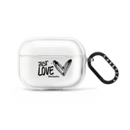 Just Love side heart B | AirPods Pro 2 / Earbuds Impact Case / Frost | Image 1