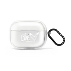 Just Love side heart W | AirPods Pro 2 / Earbuds Impact Case / Frost | Image 1