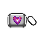 Corazon de Fer Purple | AirPods Pro 3 / Earbuds Mirror Case / Silver | Image 1