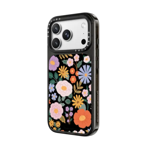 Spring Blooms by Macarena Chomik | iPhone 18 Pro Max / Impact Case MagSafe Compatible - Glossy / Glossy Black | Image 2