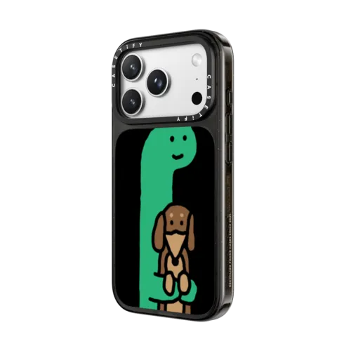 Hold me | iPhone 18 Pro Max / Impact Case MagSafe Compatible - Glossy / Glossy Black | Image 2