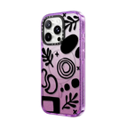 Mod Feels by INKED by Dani | iPhone 16 Pro Max / Impact Case MagSafe Compatible / Glitter Purple | Image 2