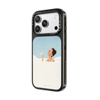 Bubblebath in the Clouds | iPhone 18 Pro Max / Impact Case MagSafe Compatible - Glossy / Glossy Black | Image 2