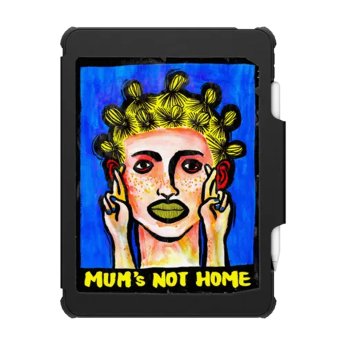 FAYE FAYE BY CHOW CIAO CHOW | iPad Pro 11-inch (3rd/4th gen) / iPad Impact Folio Case / Black | Image 1