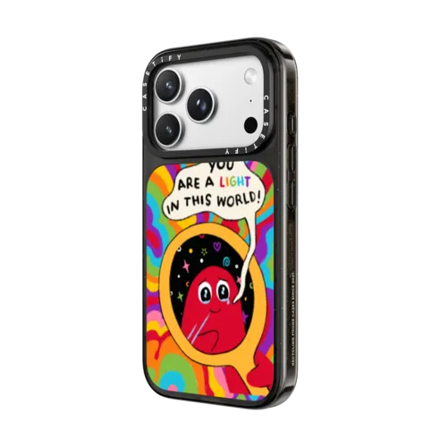 You Are A Light | iPhone 18 Pro Max / Impact Case MagSafe Compatible - Glossy / Glossy Black | Image 2