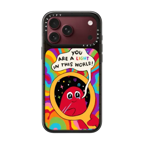 You Are A Light | iPhone 18 Pro Max / Impact Case MagSafe Compatible - Glossy / Glossy Black | Image 1