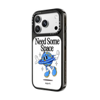 Need Some Space Clear by Made By Nelson | iPhone 18 Pro Max / Impact Case MagSafe Compatible - Glossy / Glossy Black | Image 2
