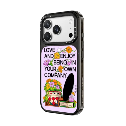 Love Your Company Mirror Case by MadeByNelson | iPhone 18 Pro Max / Impact Case MagSafe Compatible - Glossy / Glossy Black | Image 2
