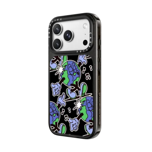 Don't Worry by Made By Nelson | iPhone 18 Pro Max / Impact Case MagSafe Compatible - Glossy / Glossy Black | Image 2