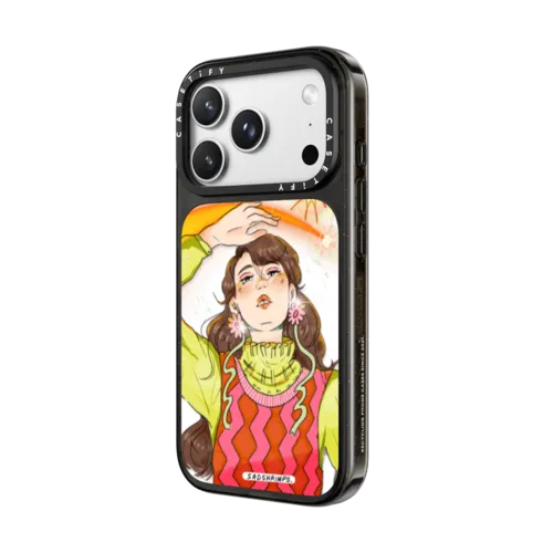 Shooting Stars by SADSHRIMPS | iPhone 18 Pro Max / Impact Case MagSafe Compatible - Glossy / Glossy Black | Image 2