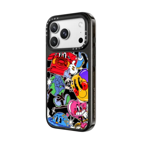 Stickerbook by Made By Nelson | iPhone 18 Pro Max / Impact Case MagSafe Compatible - Glossy / Glossy Black | Image 2